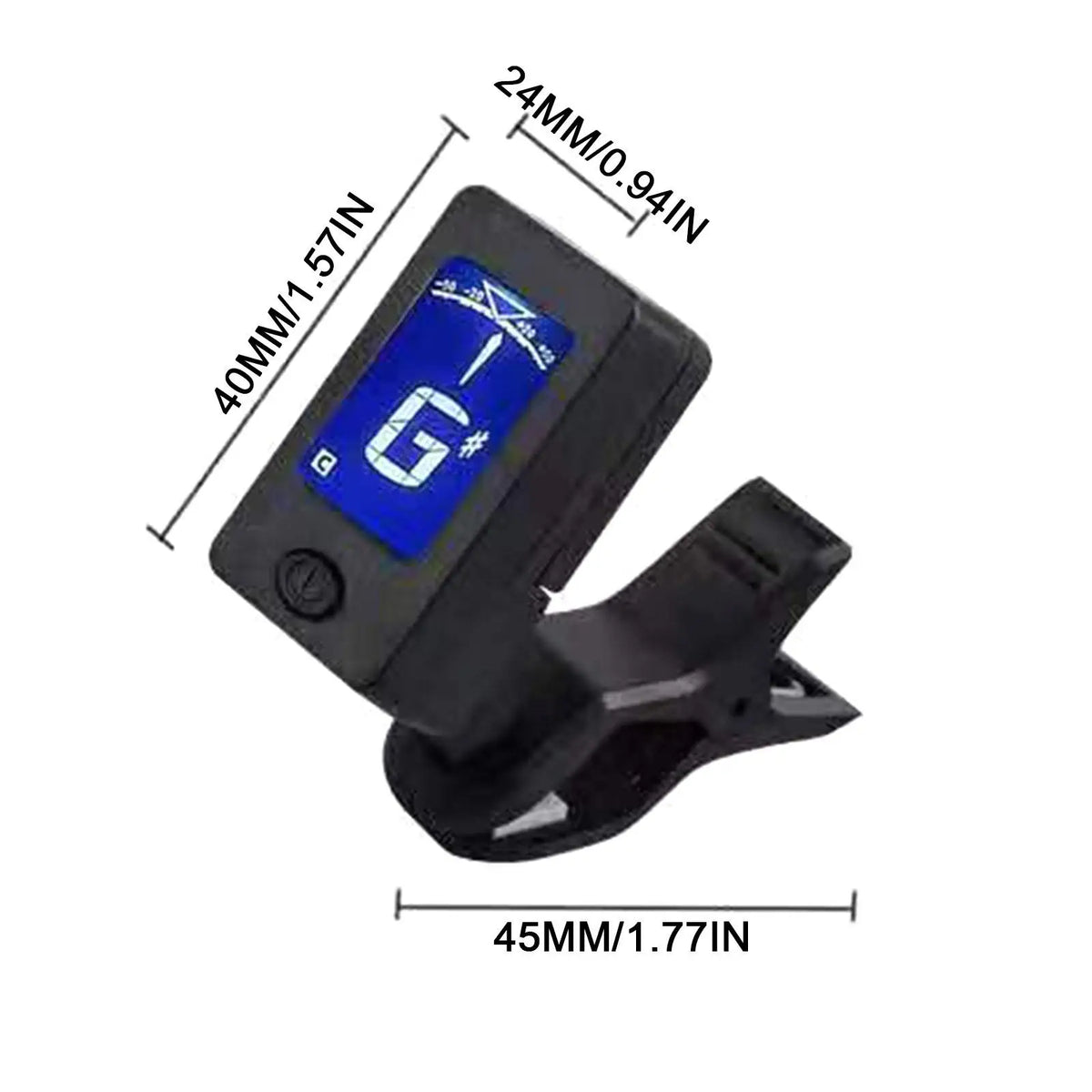 Chordly Clip-On Guitar Tuner™